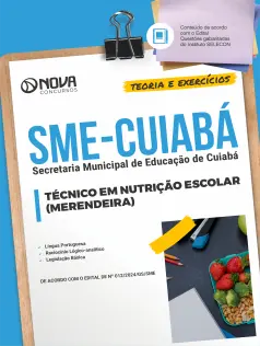 Apostila SME Cuiabá  - Técnico em Nutrição Escolar (Merendeira)