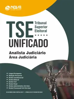 Apostila TSE Unificado  Analista Judiciário - Área: Judiciária