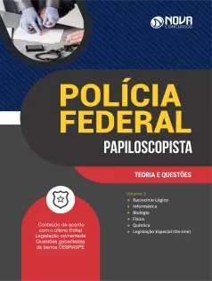 Apostila PF em PDF 2025 - Papiloscopista