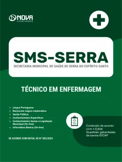 Apostila SMS SERRA - ES  - Técnico em Enfermagem