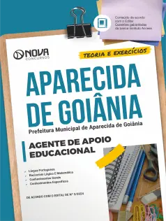 Apostila Prefeitura de Aparecida de Goiânia - GO  - Agente de Apoio Educacional