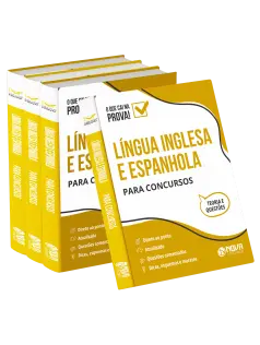 Língua Inglesa e Espanhola para Concursos - Ed. 