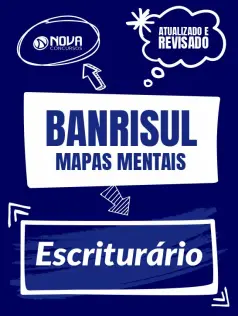 126 Mapas Mentais BANRISUL - Escriturário (PDF)