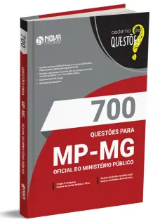 Livro 700 Questões Gabaritadas para o MP-MG - Oficial do Ministério Público