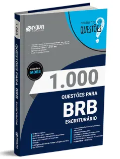 Livro 1.000 Questões Gabaritadas BRB - Escriturário