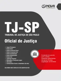 Apostila TJ-SP em PDF  - Oficial de Justiça