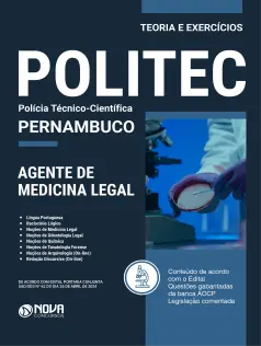 Apostila POLITEC - PE  - Agente de Medicina Legal