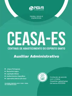 Apostila CEASA-ES  - Auxiliar Administrativo