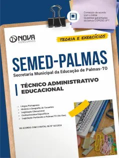 Apostila SEMED Palmas - TO  - Técnico Administrativo Educacional