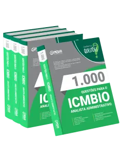 Livro 1.000 Questões Gabaritadas para ICMBIO - Analista Administrativo