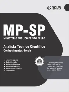 Apostila MP-SP 2025 - Analista Técnico Científico - Conhecimentos Gerais