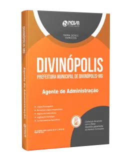 Apostila Prefeitura de Divinópolis - MG  - Agente de Administração