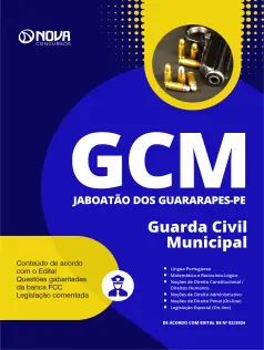 Apostila Prefeitura de Jaboatão dos Guararapes - PE  - Guarda Civil Municipal