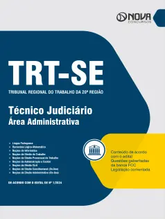 Apostila TRT-SE  - Técnico Judiciário - Área Administrativa