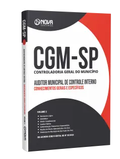 Apostila CGM-SP 2025 - Auditor Municipal de Controle Interno: Conhecimentos Gerais e Específicos