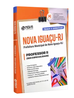 Apostila Prefeitura de Nova Iguaçu - RJ  Professor II