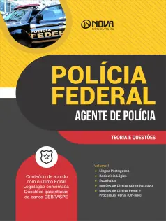 Apostila PF 2025 - Agente de Polícia