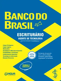 Apostila Banco do Brasil 2025 - Escriturário - Agente de Tecnologia