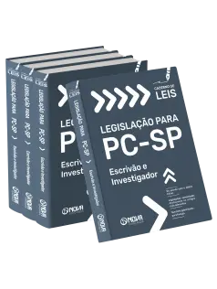 Caderno de Leis da PC-SP - Escrivão e Investigador