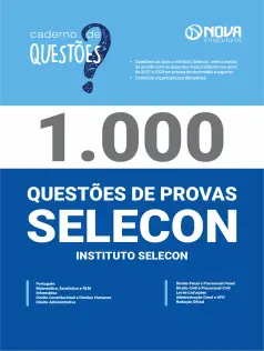 Livro 1.000 Questões Gabaritadas do Instituto SELECON