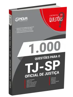 Livro 1.000 Questões Gabaritadas TJ-SP - Oficial de Justiça