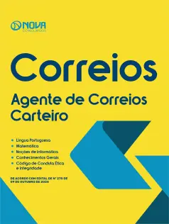 Apostila CORREIOS  - Agente de Correios - Carteiro