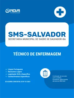 Apostila SMS Salvador - BA  - Técnico de Enfermagem