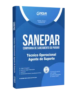 Apostila SANEPAR  - Técnico Operacional - Agente de Suporte