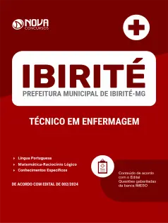 Apostila Prefeitura de Ibirité - MG  - Técnico de Enfermagem