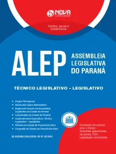 Apostila ALEP  - Técnico Legislativo - Legislativo