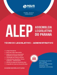 Apostila ALEP  - Técnico Legislativo - Administrativo