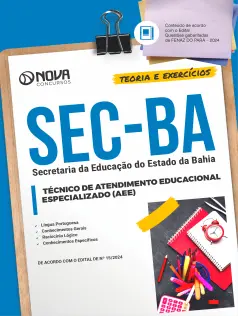 Apostila SEC-BA em PDF  - Técnico de Atendimento Educacional Especializado (AEE)