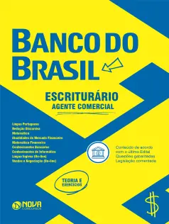 Apostila Banco do Brasil - Escriturário – Agente Comercial