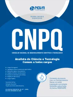 Apostila CNPQ - Analista de Ciência e Tecnologia - Conhecimentos Gerais (Comum)