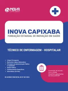 Apostila INOVA Capixaba - ES  - Técnico de Enfermagem - Hospitalar