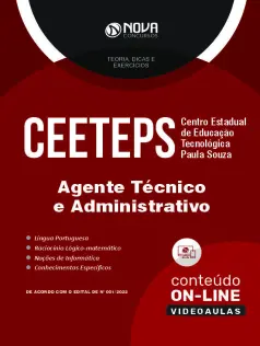 Apostila CEETEPS-SP - Agente Técnico e Administrativo