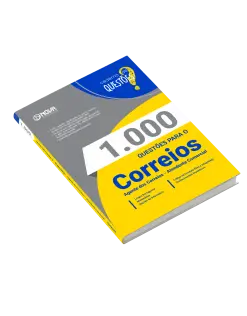 Livro 1.000 Questões Gabaritadas para o CORREIOS - Agente dos Correios - Atendente Comercial