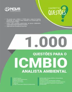 Livro 1.000 Questões Gabaritadas para ICMBIO - Analista Ambiental