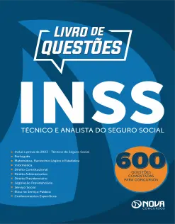 Livro 600 Questões Comentadas INSS - Técnico e Analista do Seguro Social