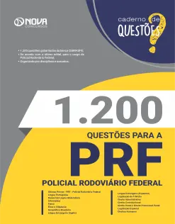 Livro 1.200 Questões Gabaritadas para a PRF - Policial Rodoviário Federal