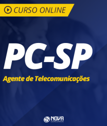 Curso Policia Civil SP - Agente de Telecomunicações Policial