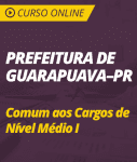 Curso Online Prefeitura de Guarapuava - PR  - Comum aos Cargos de Nível Médio I
