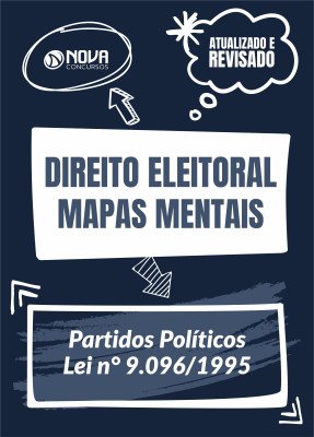 Mapas Mentais Direito Eleitoral - Partidos Políticos (PDF)
