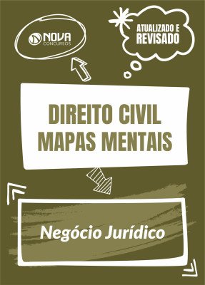 Mapas Mentais Direito Civil - Negócio Jurídico (PDF)