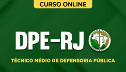 Curso Online DPE-RJ  - Técnico Médio de Defensoria Pública