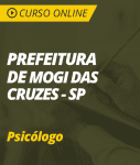 Curso Online Prefeitura de Mogi das Cruzes - SP  - Psicólogo