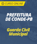Curso Online Prefeitura de Conde - PB  - Guarda Civil Municipal