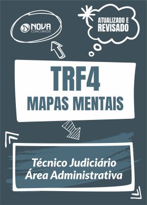 Mapas Mentais Português para TRF4 - Técnico Judiciário - Área Administrativa (PDF)