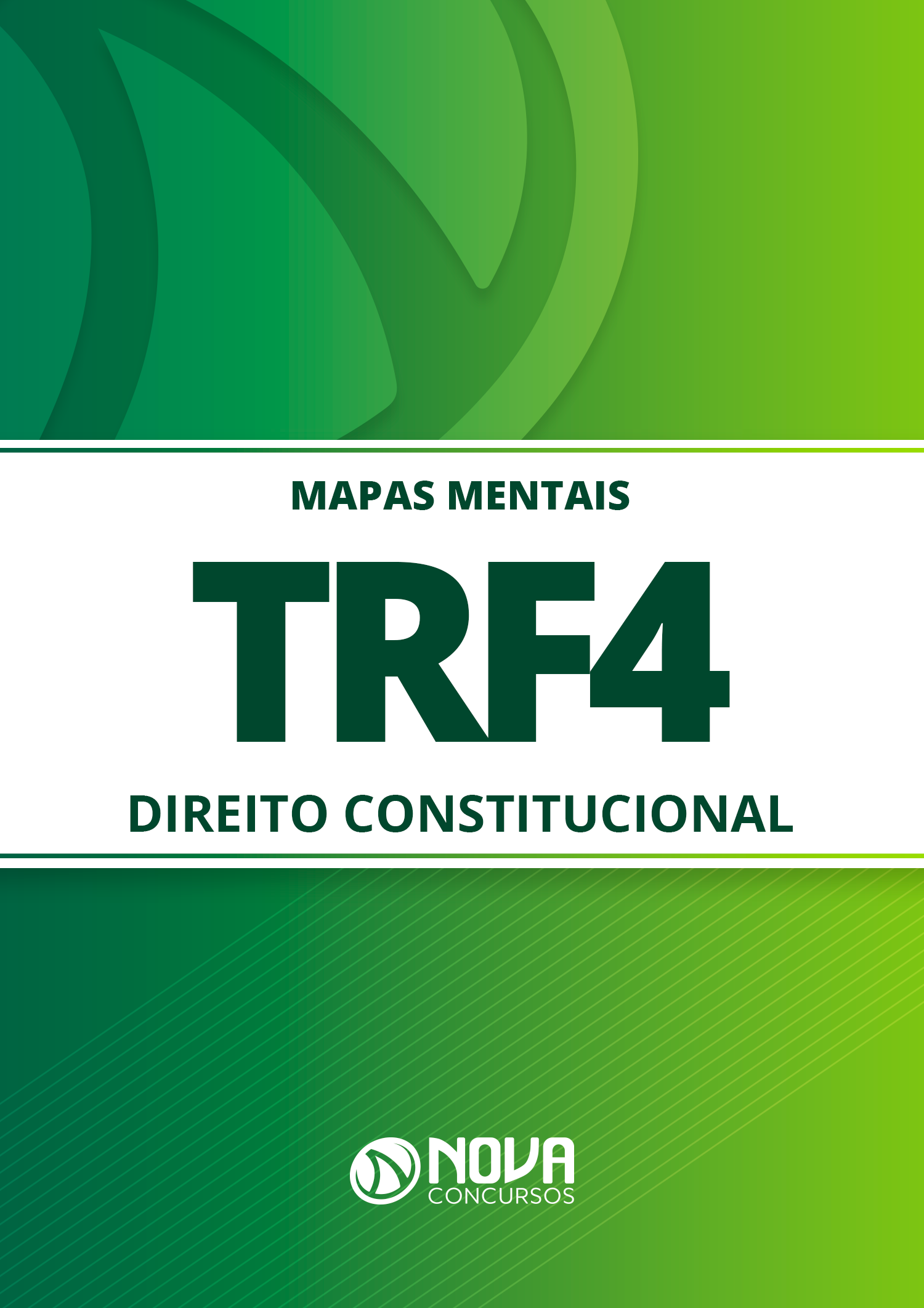 Mapas Mentais Noções de Direito Constitucional para TRF4 Técnico Judiciário Área