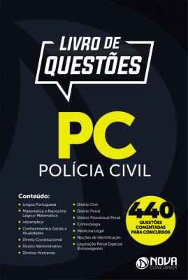 E-book de Questões Comentadas PC - Polícia Civil